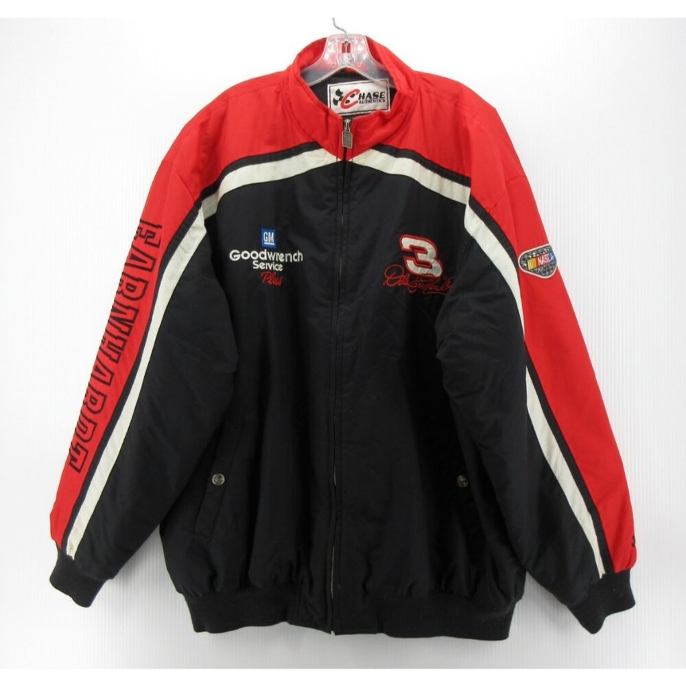 VINTAGE Dale Earnhardt Jacket XL NASCAR GM Goodwrench Racing Chase *